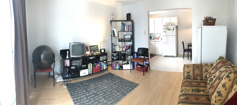 Appartement à louer Sherbrooke tranquille non fumeur dernier étage