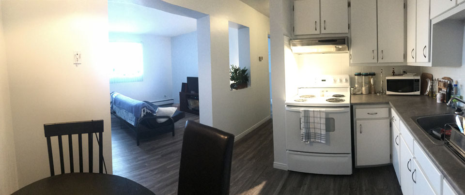 Cuisinière et frigo inclus