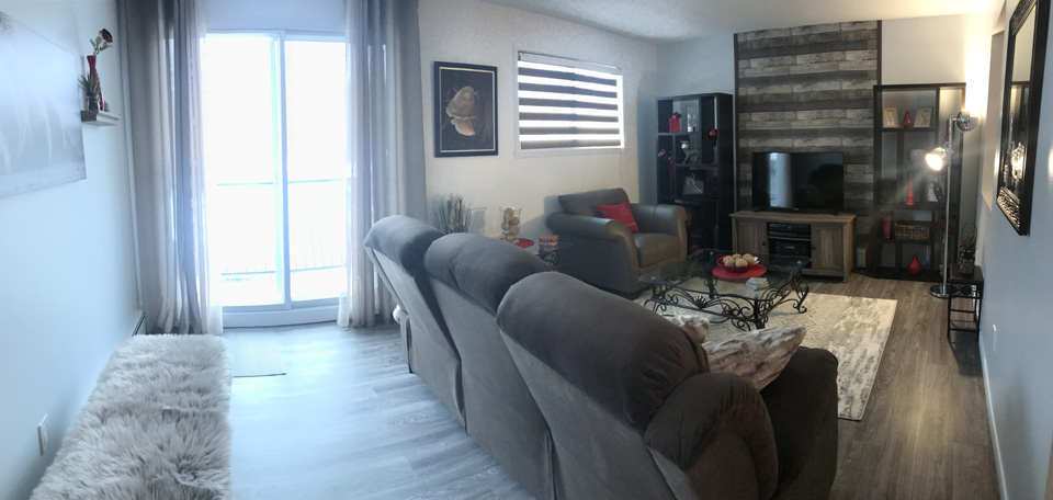Appartement rénové à neuf à louer à Sherbrooke