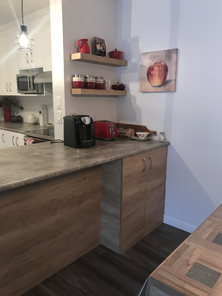 Appartement rénové à neuf à louer à Sherbrooke