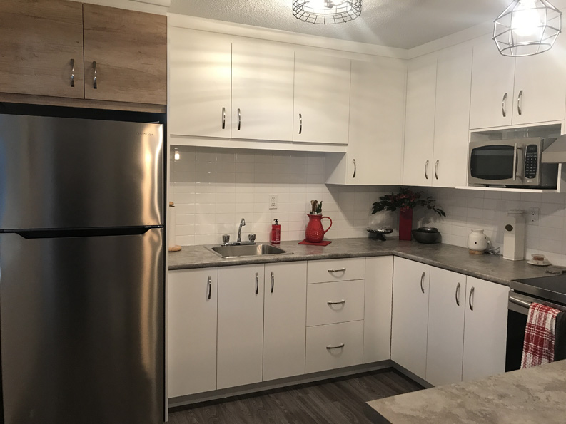 Appartement rénové à neuf à louer à Sherbrooke