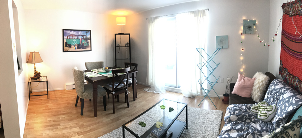 Appartement à louer pour retraités à Sherbrooke disponible mai