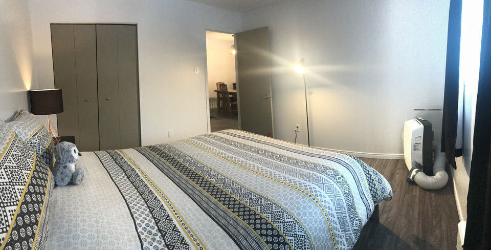 Grand 3 et demi lumineux à louer à Sherbrooke