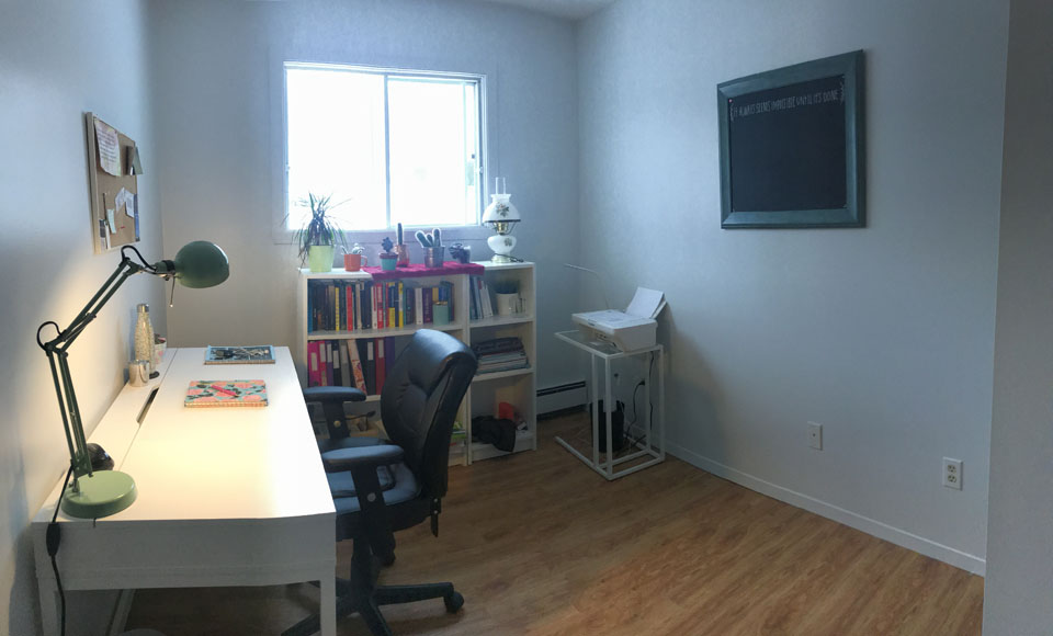 Appartement retraité lumineux ilot à louer à Sherbrooke