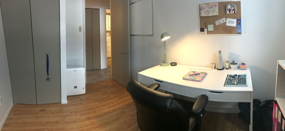 Appartement retraité lumineux ilot à louer à Sherbrooke
