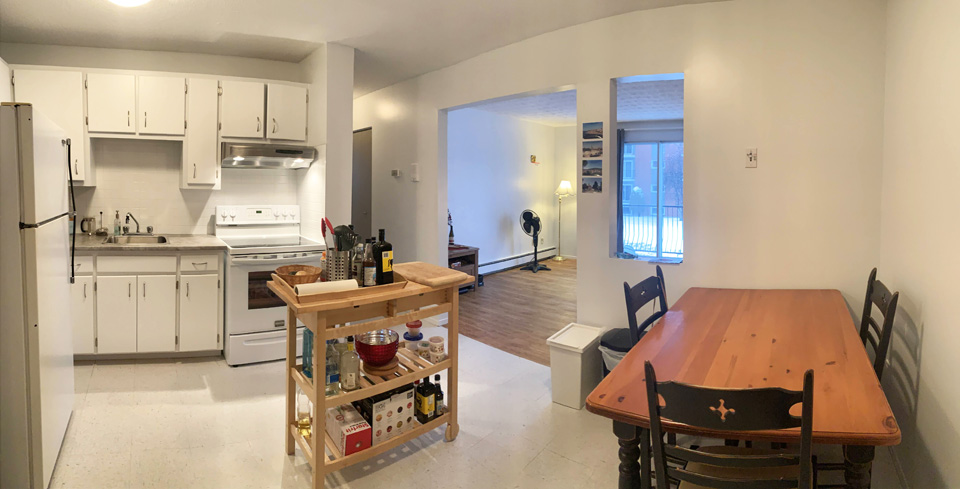 Logement 4 1/2 à louer Sherbrooke. Près Université de Sherbrooke.