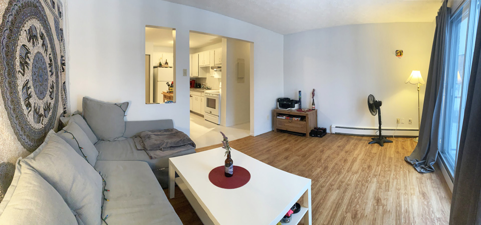 Logement 4 1/2 à louer Sherbrooke. Près Université de Sherbrooke.