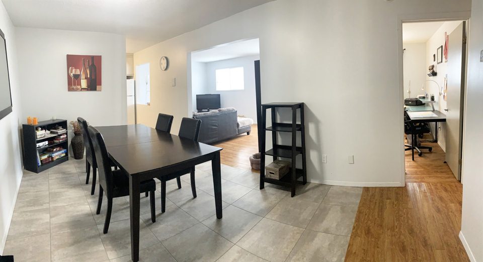 Grand appartement rénové à louer à Sherbrooke