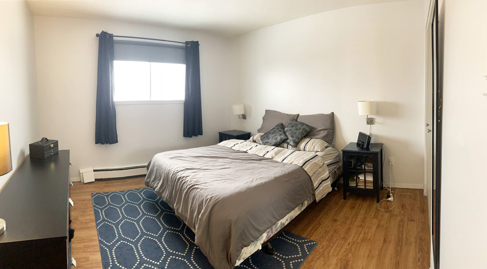 Grand appartement rénové à louer à Sherbrooke
