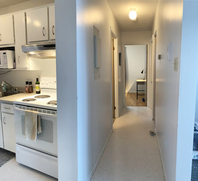 Appartement à louer avec belle vue à Sherbrooke