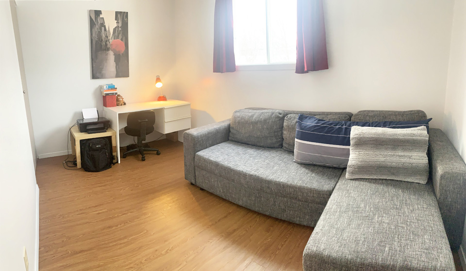 Appartement modèle coin à louer. Sherbrooke.