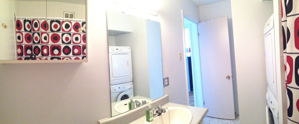 Appartement 3 1/2 à louer. Sherbrooke. Laveuse-sécheuse fournies.
