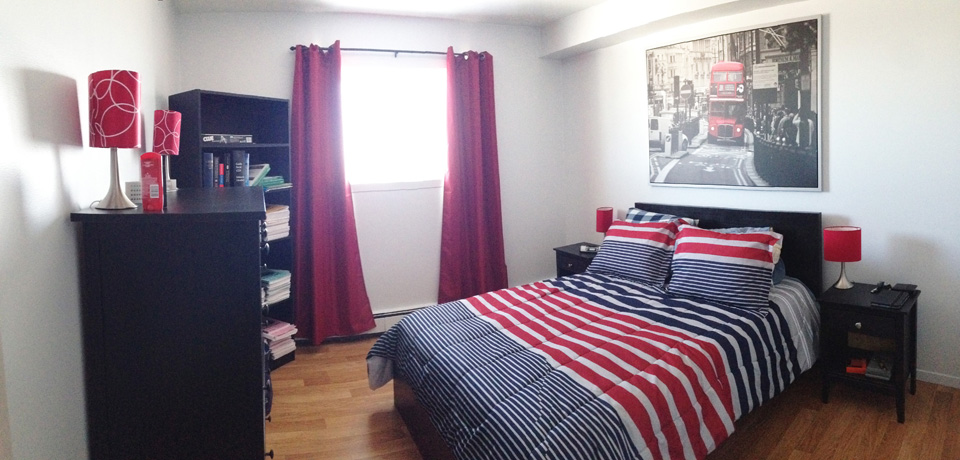 Appartement 3 1/2 à louer. Sherbrooke. Laveuse-sécheuse fournies.