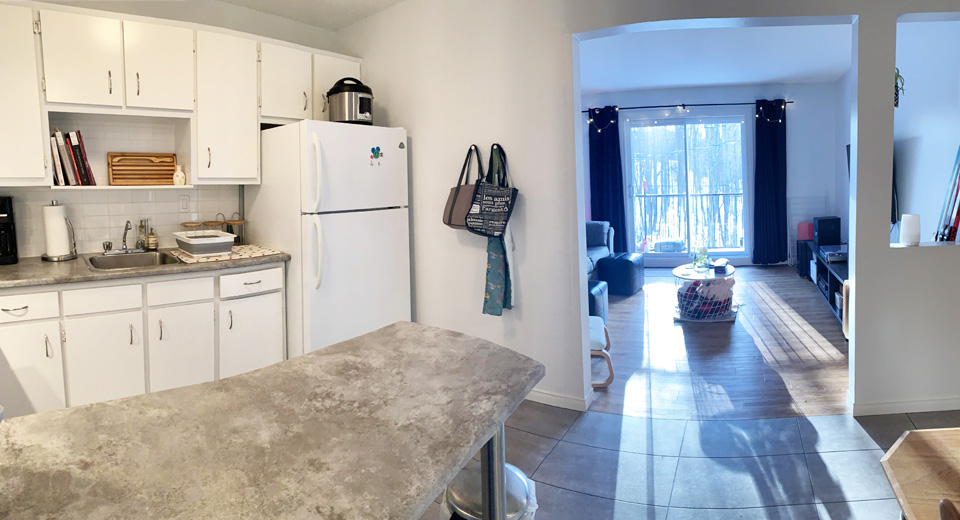 Appartement à louer côté boisée Sherbroke Mont Bellevue