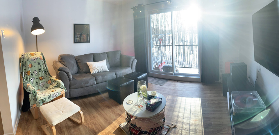Appartement à louer côté boisée Sherbroke Mont Bellevue