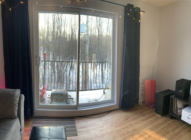 Appartement à louer côté boisée Sherbroke Mont Bellevue