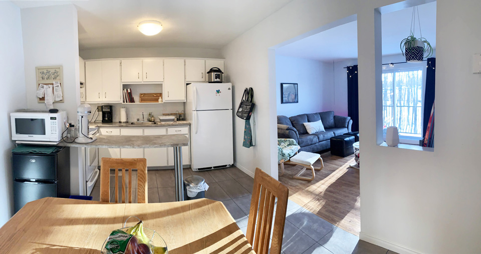Appartement à louer côté boisée Sherbroke Mont Bellevue