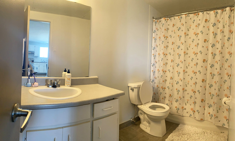 Appartement semi meublé à louer pour mois d'août